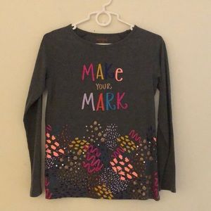 Cat &Jack Make your Mark T shirt